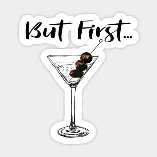 But first Martini Sticker